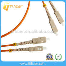 SC - SC - PC MM Duplex Fiber Optic Patch Cord